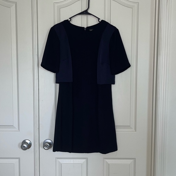 Topshop navy blue dress - Picture 5 of 6